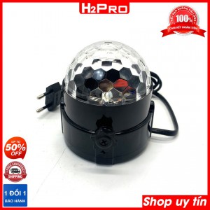 Đèn led sân khấu mini H2Pro Led Party Light cảm ứng âm thanh, đèn led sân khấu 9W giá rẻ