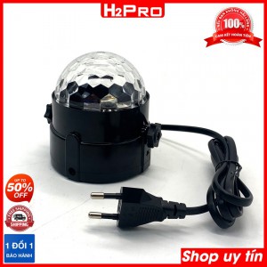 Đèn led sân khấu mini H2Pro Led Party Light cảm ứng âm thanh, đèn led sân khấu 9W giá rẻ
