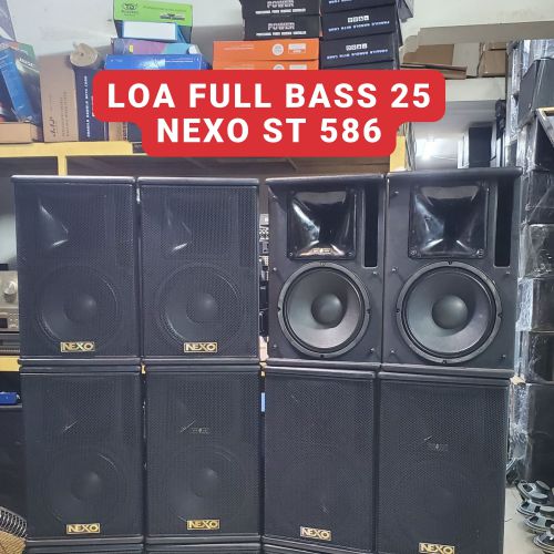 Loa Full Bass 25 Nexo St-568, Loa Karaoke Gia Đình Hàng Bãi Xịn 1500W, Chất Âm Tuyệt Đỉnh,Thiết Kế Tinh Tế