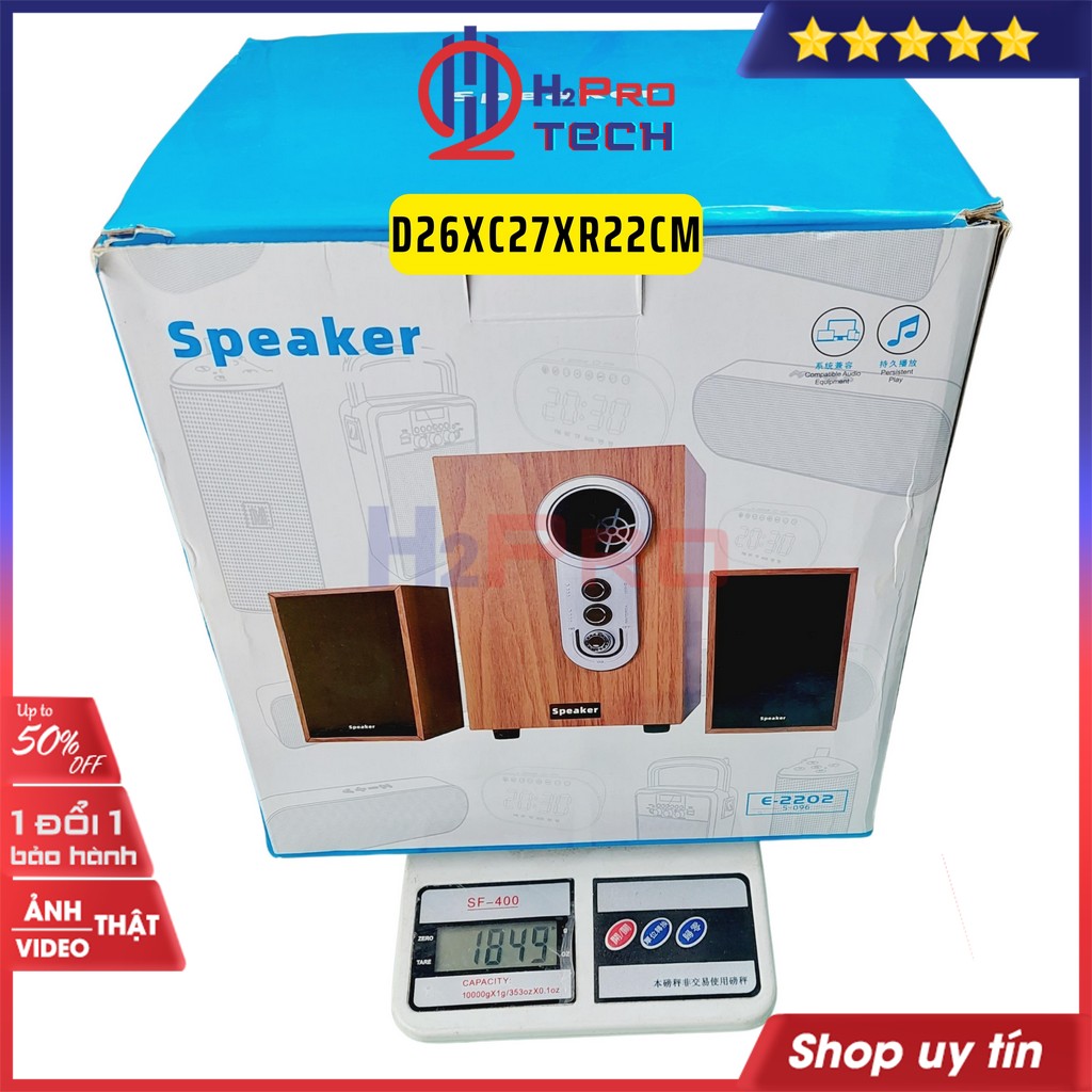 Vỏ hộp loa vi tính Pc Speaker E-2202 