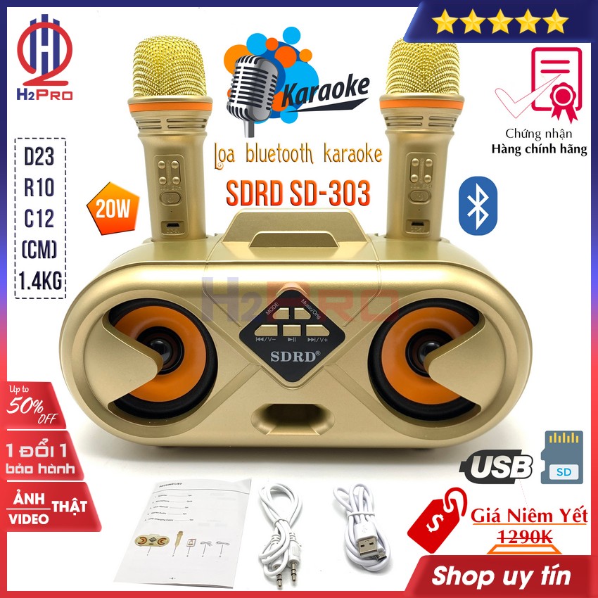 Loa karaoke bluetooth SDRD SD-303