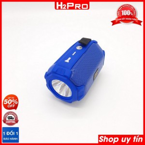Loa bluetooth mini Kimiso E92+ 2020 H2PRO, loa bluetooth giá rẻ có USB-Thẻ nhớ, jack tai nghe, đèn pin