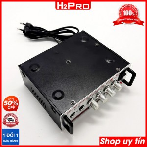 Ampli mini bluetooth SN-808BT H2PRO 120W USB-Thẻ nhớ, amply mini giá rẻ chạy khoẻ cặp loa bass 16