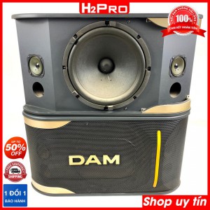 Đôi loa DAM DDS-690EX 1200W bass 30, 3 đường tiếng, loa karaoke DAM chính hãng, chất âm cực hay, có công tắc chỉnh âm