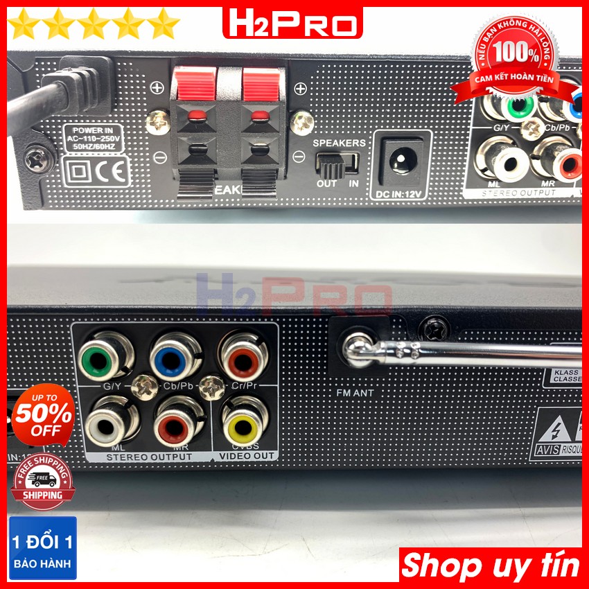 Thông số kỹ thuật của Đầu đĩa DVD SONY BDP-S360 2021 H2Pro đa năng USB-Thẻ nhớ-radio FM-tích hợp loa, đầu dvd karaoke sony cao cấp tích hợp amply lắp thêm loa rời (tặng dây av và đọc thẻ 60k)