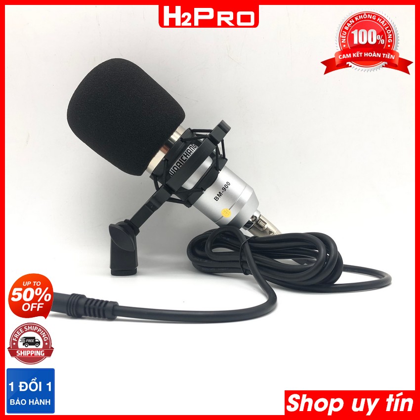 Thông số kỹ thuật của Micro thu âm livestream BM-900 Woaichang cao cấp, micro thu âm chuyên nghiệp (tặng bọc đầu và giá kẹp micro)