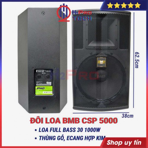 Đôi Loa BMB Bass 30 CSP 5000 1000W Âm Thanh Sống Động, Loa Full 30 Bmb Karaoke Gia Đình Cao Cấp