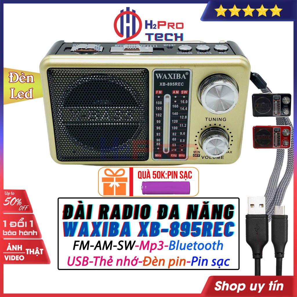 Giới thiệu về đài radio Waxiba CB-895Rec 