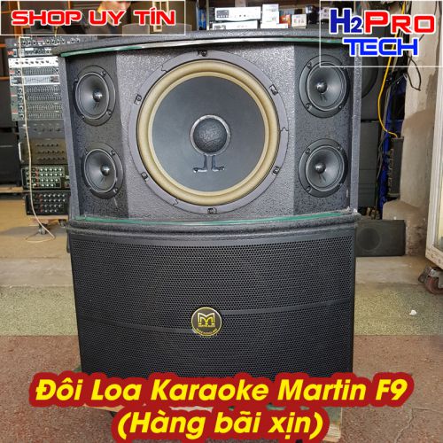 Đôi Loa Karaoke Martin F9, 4 tress, Bass 25, Công suất 500W ( Hàng bãi xịn )
