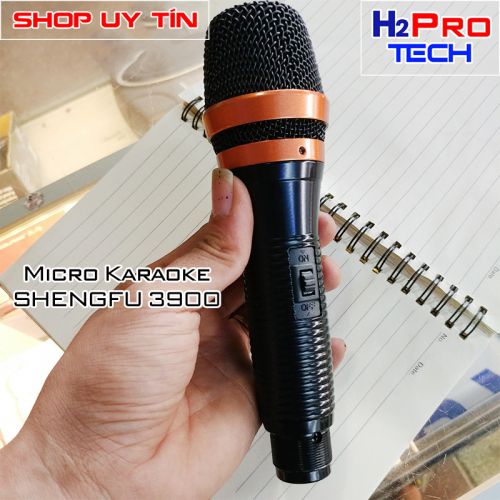MICRO CÓ DÂY SHENGFU 3900, chất lượng tốt, chính hãng | Mic karaoke