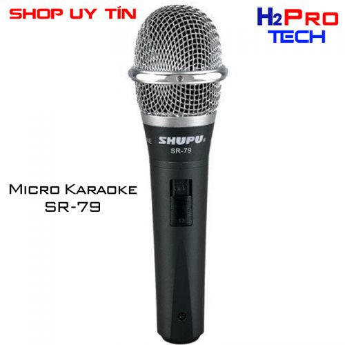 Micro karaoke có dây Shupu SR-79 chính hãng | Mic karaoke giá rẻ